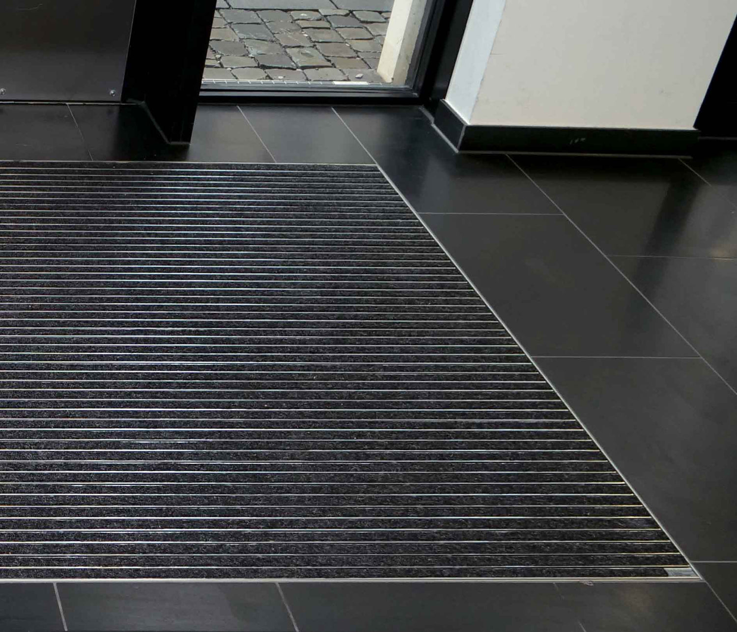 Beckland Eingangsmatten aus Aluminium, Alu-Profilmatten