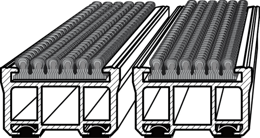 Aluminium Profilmatte Stabiel