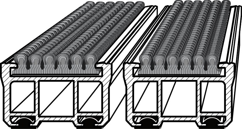 Aluminium Profilmatte Stabiel