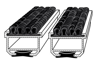 Beckland Eingangsmatte aus Aluminium