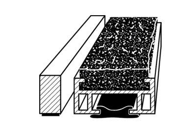 18 mm Eingangsmatte aus Aluminium