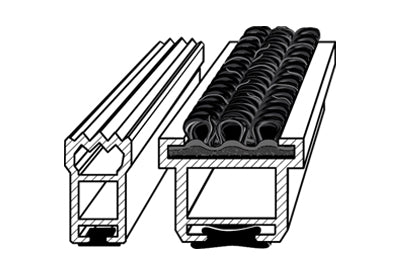 Hochwertige Eingangsmatten aus Aluminium